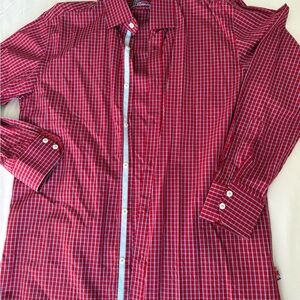 English Laundry Red Button Down Shirt